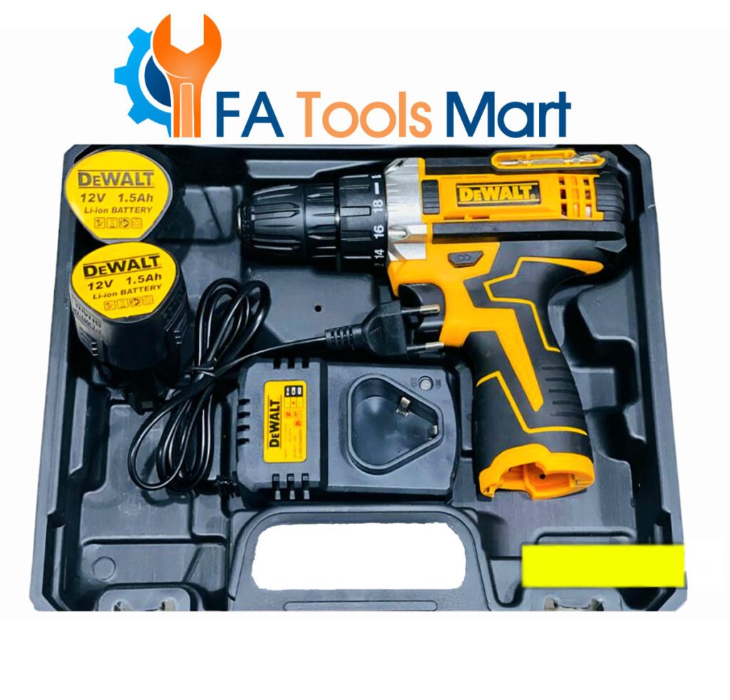 DEWALT 12V CORDLESS DRILL with Tools - Fatoolsmart