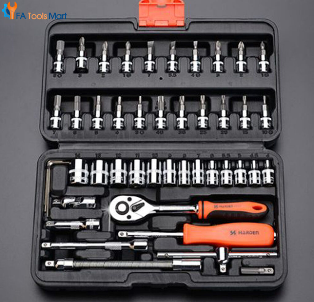 46 Pcs 1/4-inch Dr. Socket set