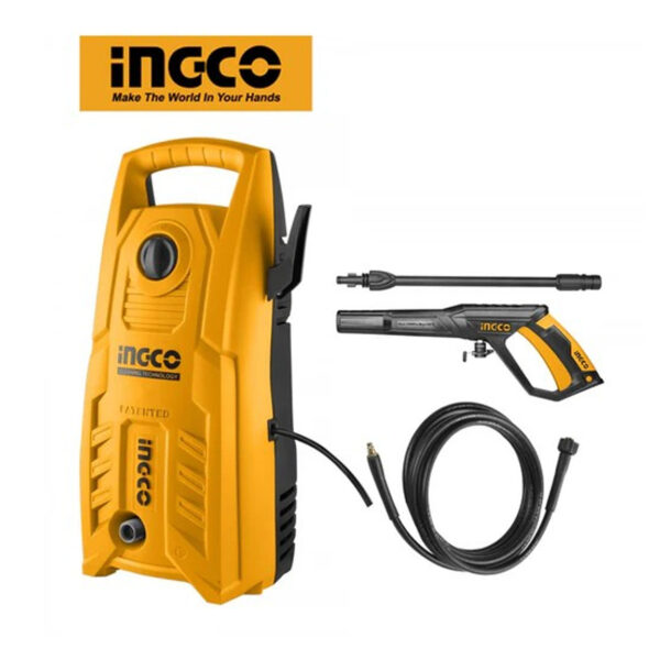 Ingco High pressure washer 1400W 130Bar HPWR14008