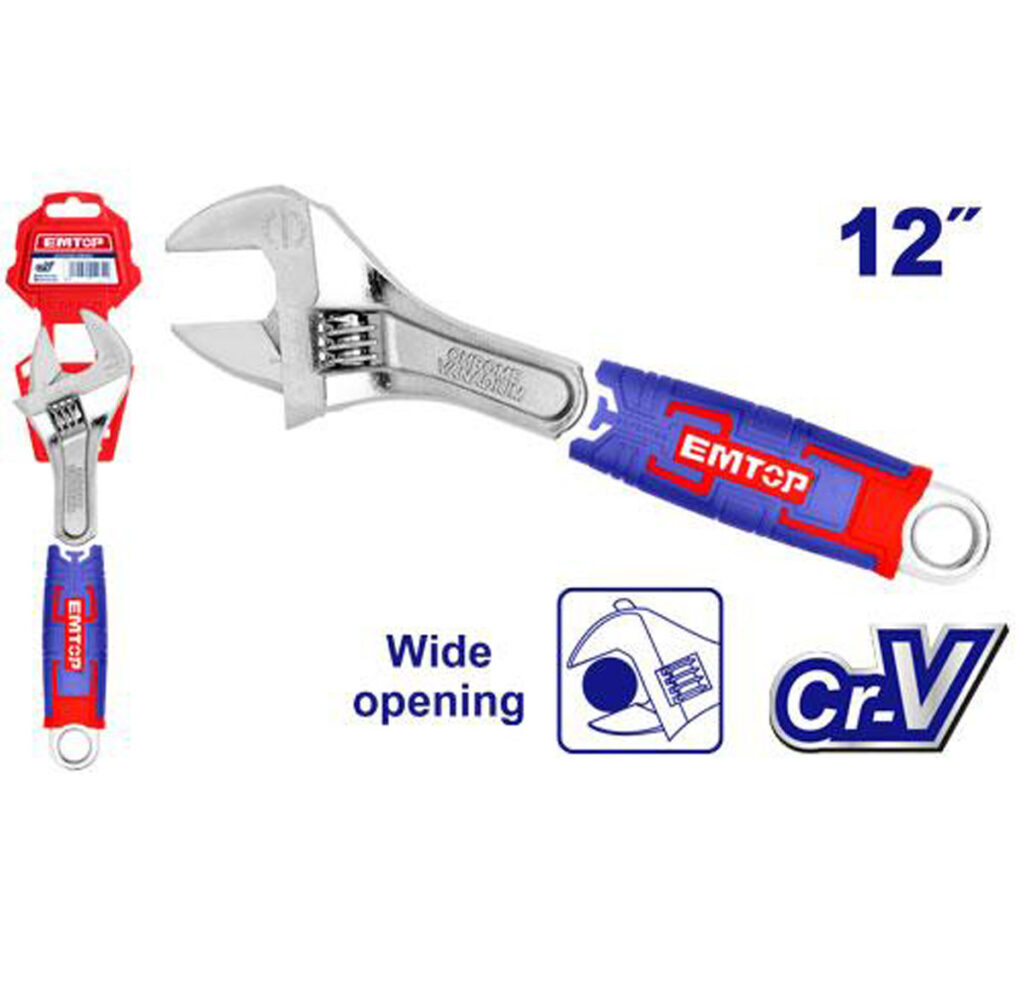 EMTOP Adjustable wrench EAWH131201