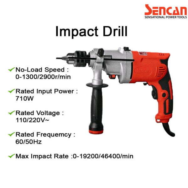 521305 Electric Drill Machine Hd 710w