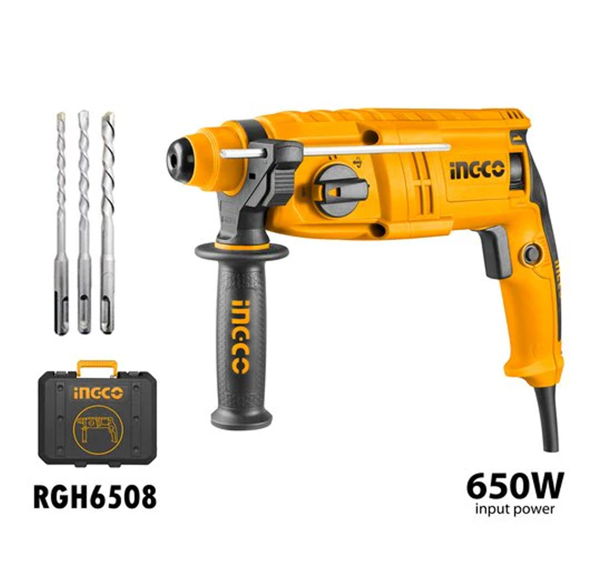 Ingco Rotary hammer 650W RGH6508