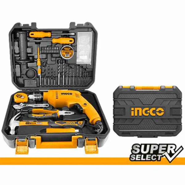 115 Pcs Tools Set 1 Pcs 680W Impact Drill (ID6808) 220-240V~50/60Hz,13mm key chuck Include‰ۡóÁÌ_́ÌÎ_̴å¢__ 1 Pcs 8Oz Claw Hammer 1 Pcs 7‰ۡóÁÌ_́ÌÎ_í�ÌÎÌ__‰ۡó¢ÌÎÌÝ_ Combination Pliers 1 Pcs 6" Adjustable Wrench 1 Pcs SL5.5x100 Screwdriver 1 Pcs PH1x100 Screwdriver 1 Pcs 3M Steel measuring tape