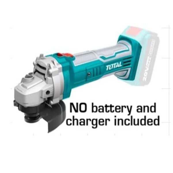 Total Lithium-Ion angle grinder 20V 100mm TAGLI1001