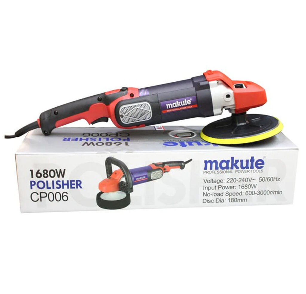 MAKUTE CAR POLISHER CP006 - 1680WATTS - 100% COPPER WINDING - HEAVY DUTY