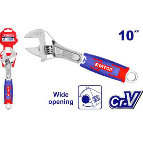 EMTOP Adjustable wrench EAWH131001