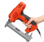 220V Electric Stapler Straight Staple Gun Machine