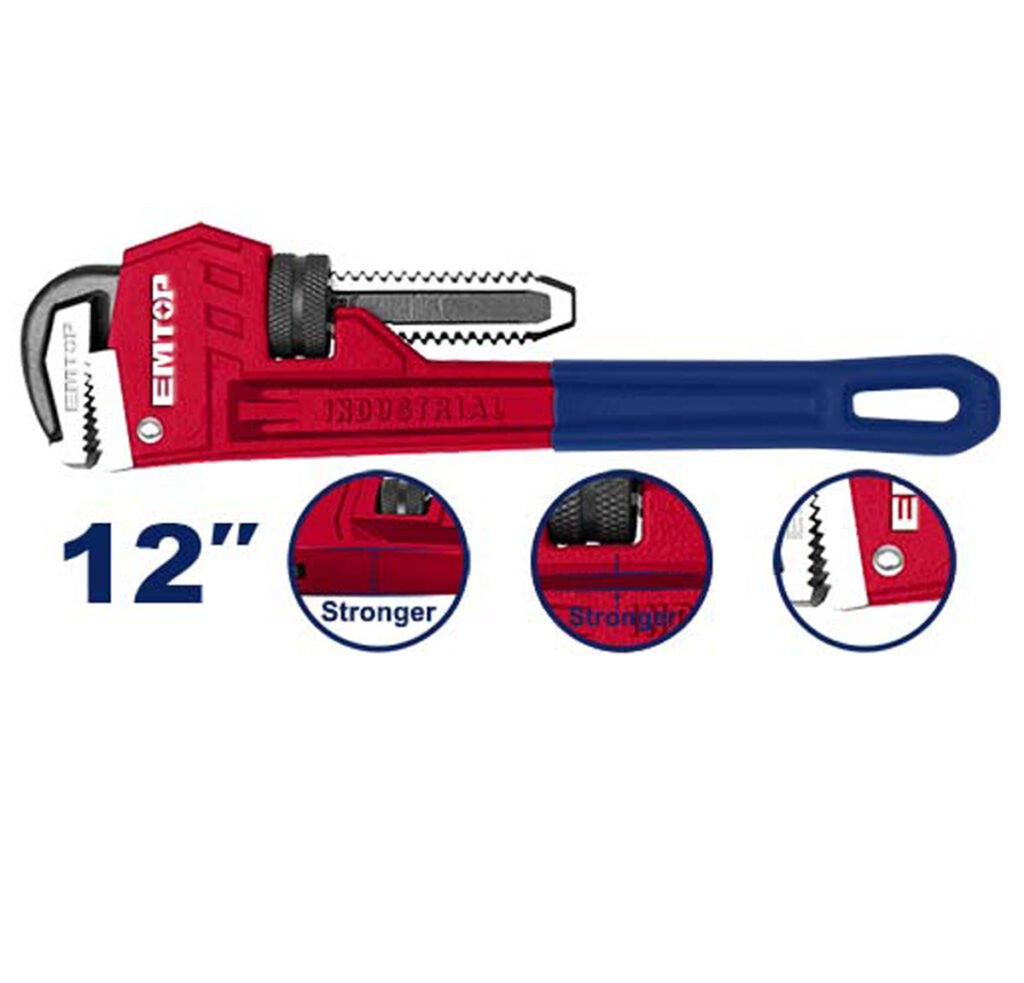 EMTOP Pipe wrench EPWH1201