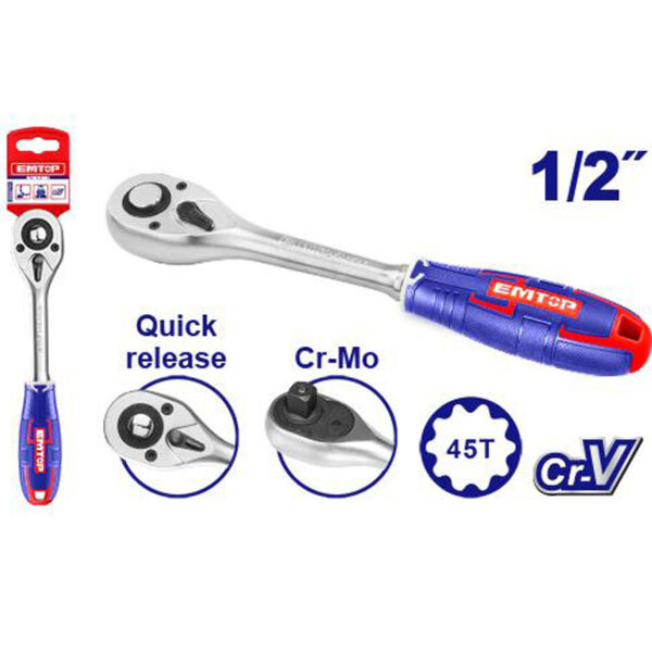 EMTOP Ratchet wrench ERWH0121