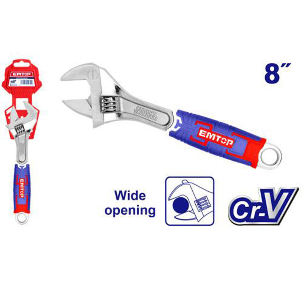 EMTOP Adjustable wrench EAWH130801