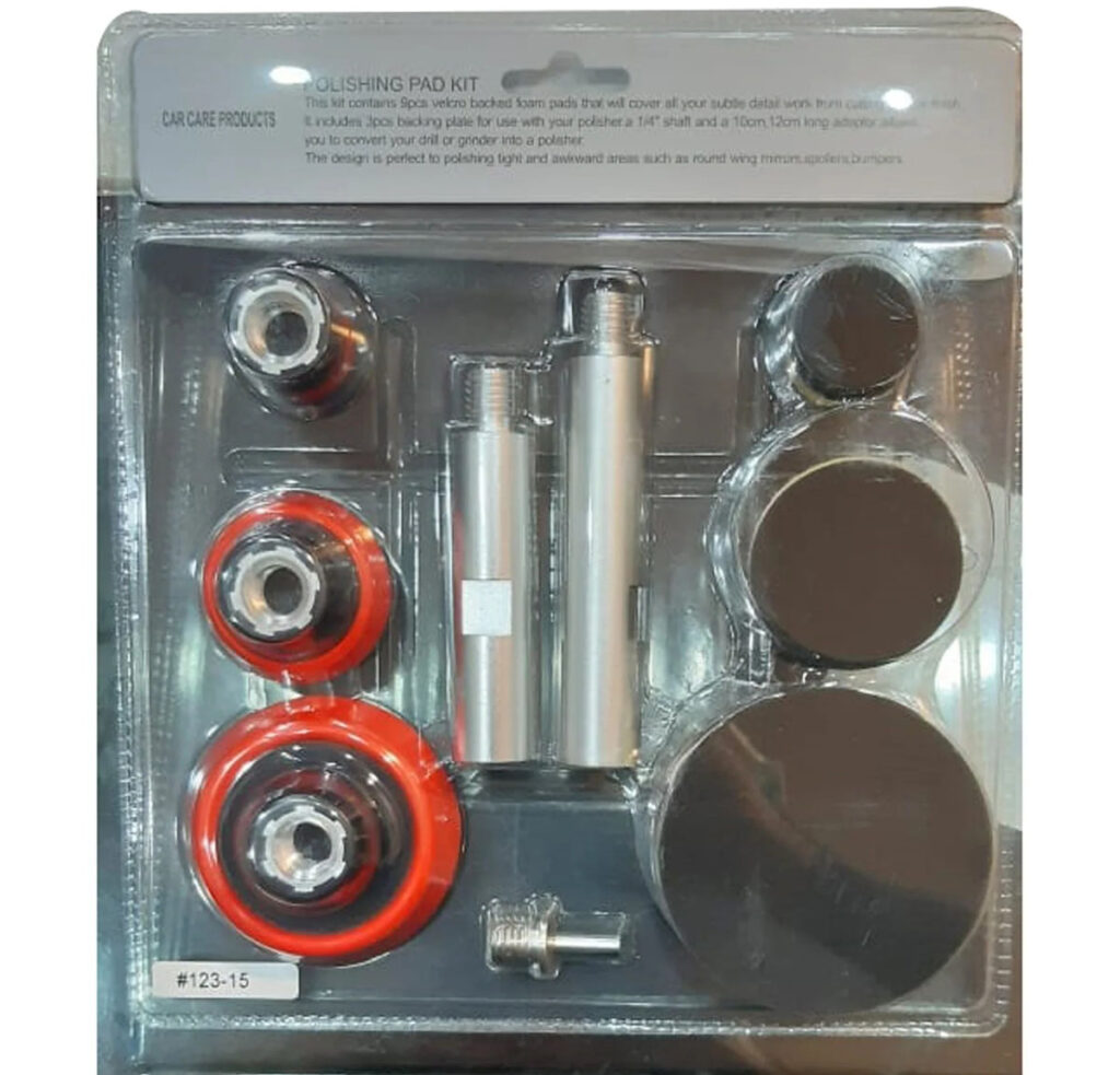 MAXIMA 1INCH - 3INCH ROTARY POLISHER KIT SET