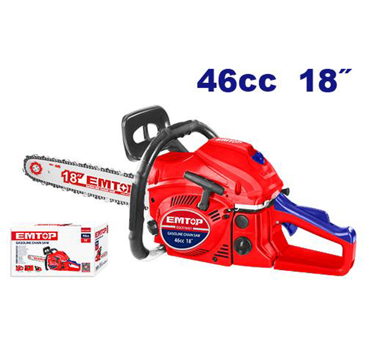 EMTOP Gasoline chain saw EGCS18451