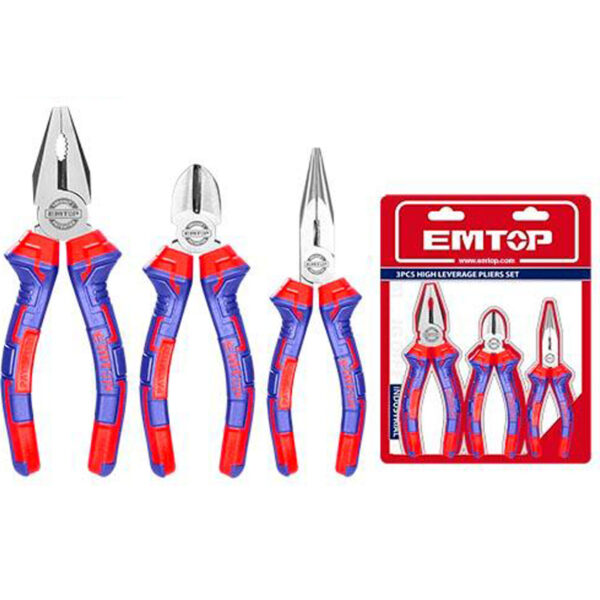 EMTOP 3 Pcs pliers set EPLS0311