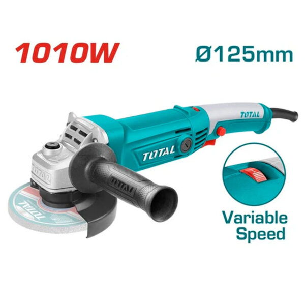 Total Angle grinder 1010W 125mm Variable Speed TG1121256-3