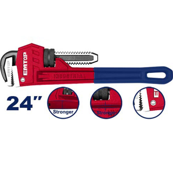 EMTOP Pipe wrench EPWH2401