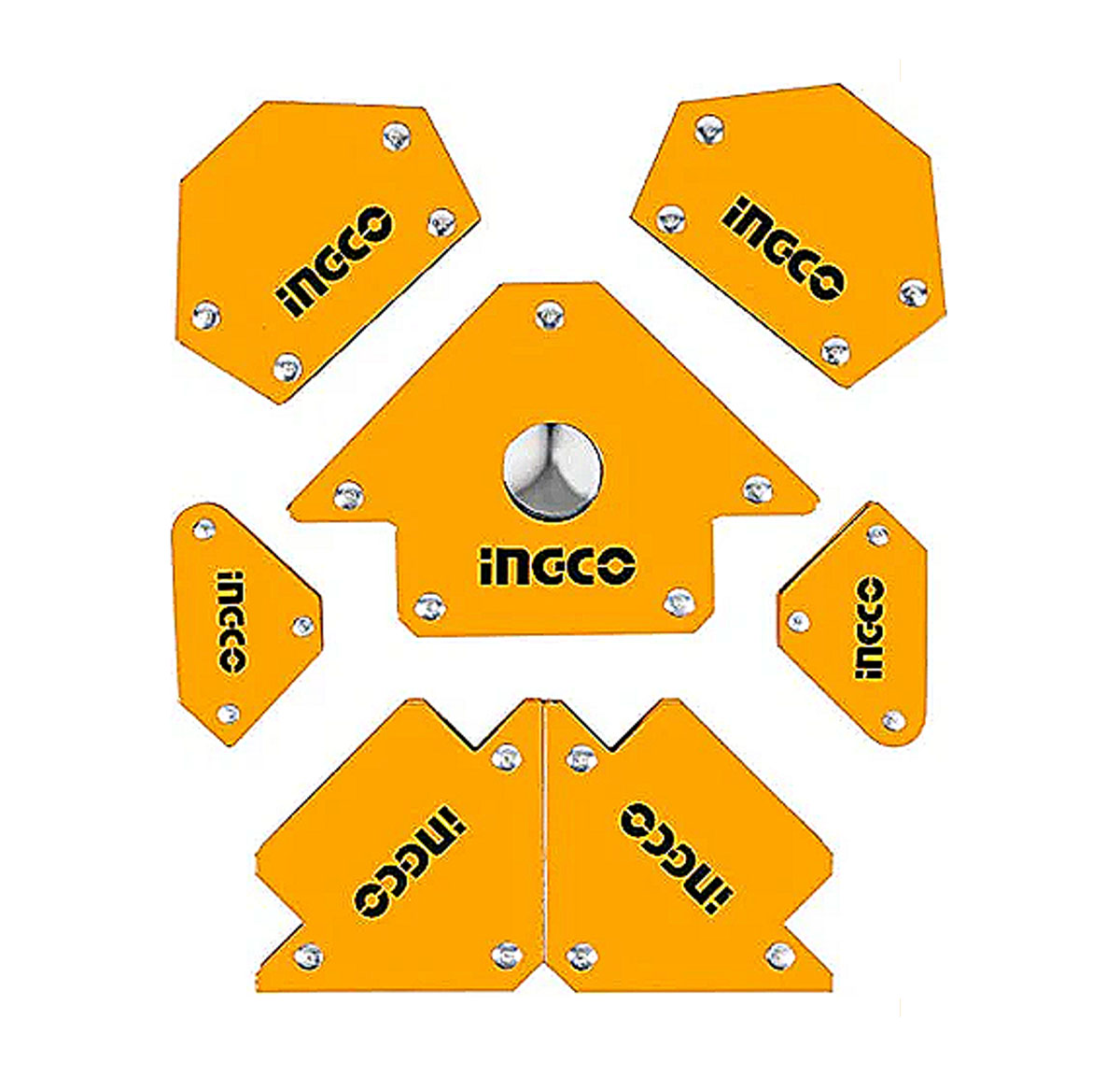 Ingco 7pcs Multiangle Magnetic welding holder