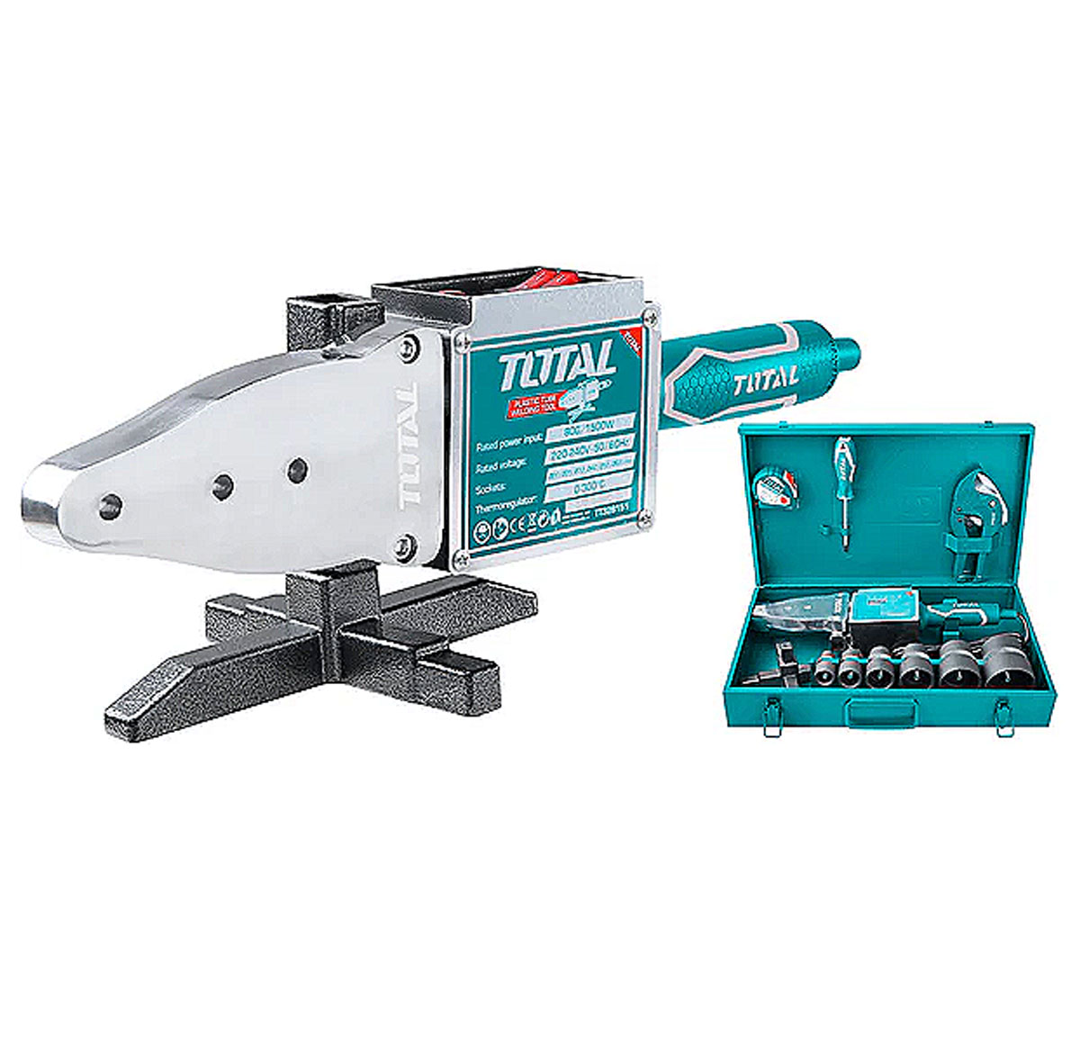 Total Plastic tube welding tool 800W TT328151