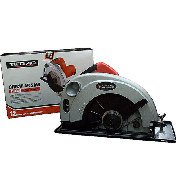 TIEDAO 7 INCH CIRCULAR SAW TD93185A-2 - 900WATTS - 100% COPPER WINDING