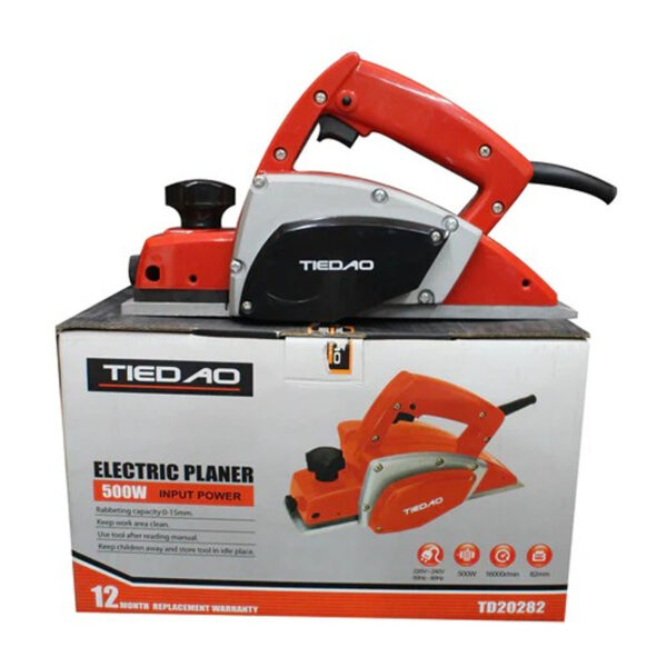 TIEDAO ELECTRIC PLANER TD20282 - 500WATTS - 100% COPPER WINDING - HEAVY DUTY