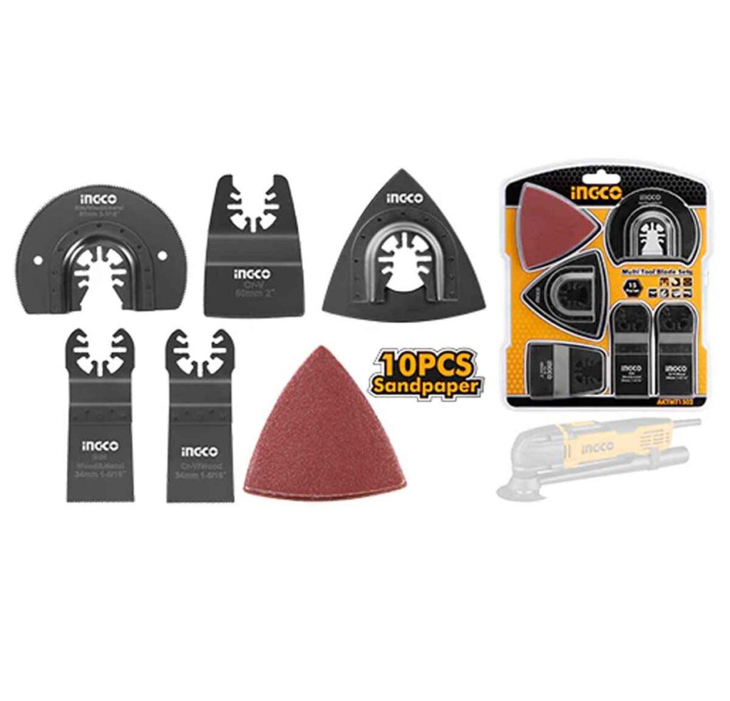 ingco multi tool kit blade set