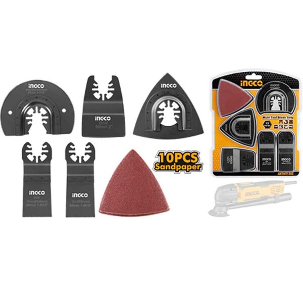 ingco multi tool kit blade set