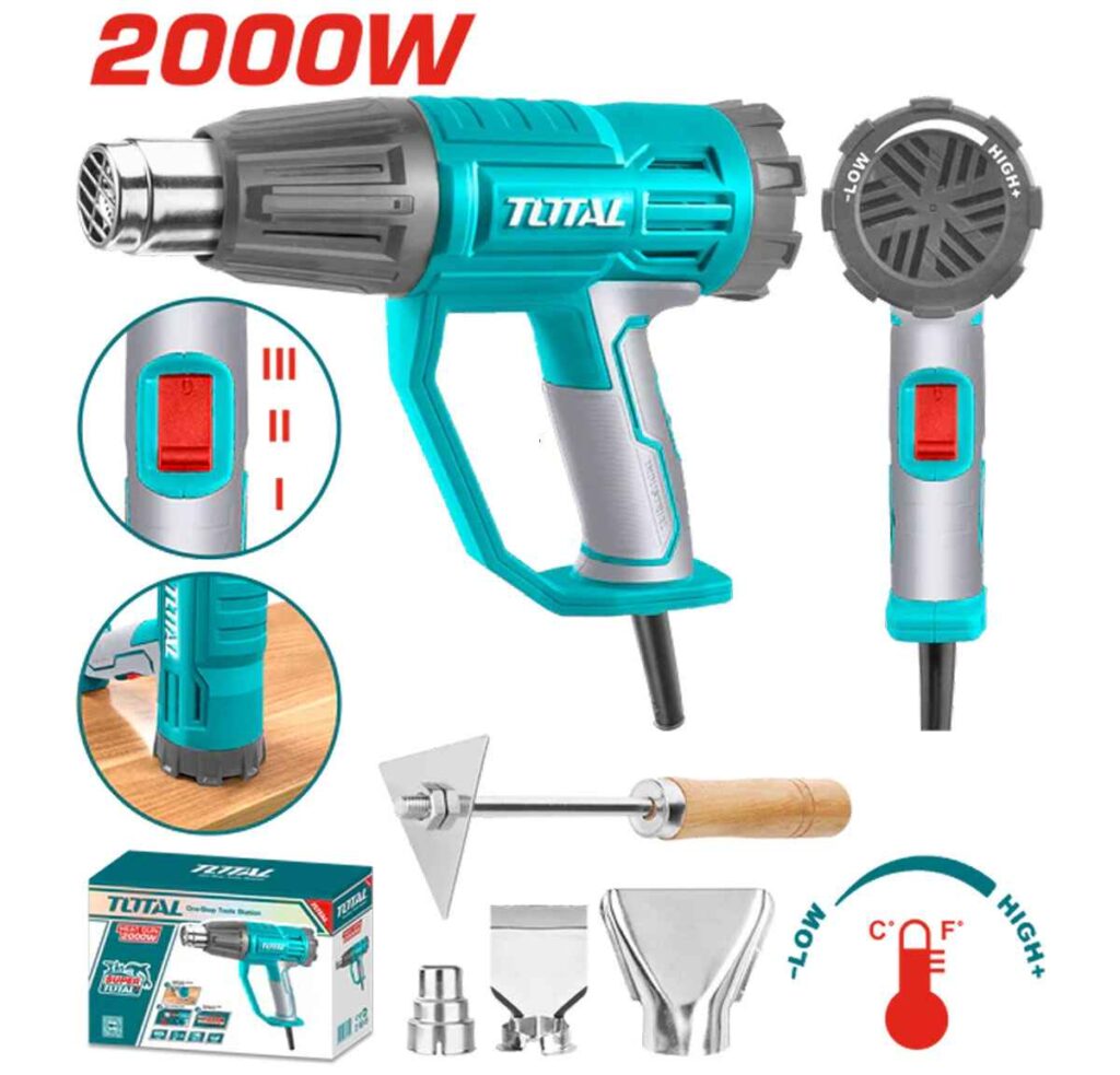 Total heat gun with heat controller