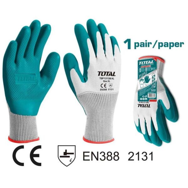 Total Latex gloves XL TSP13106-XL