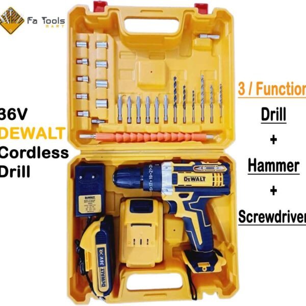36V DEWALT Cordless Drill