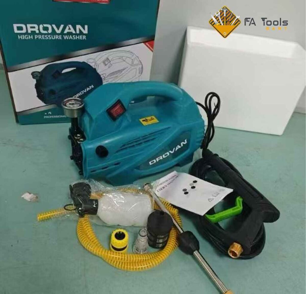 Powerful pressure washer